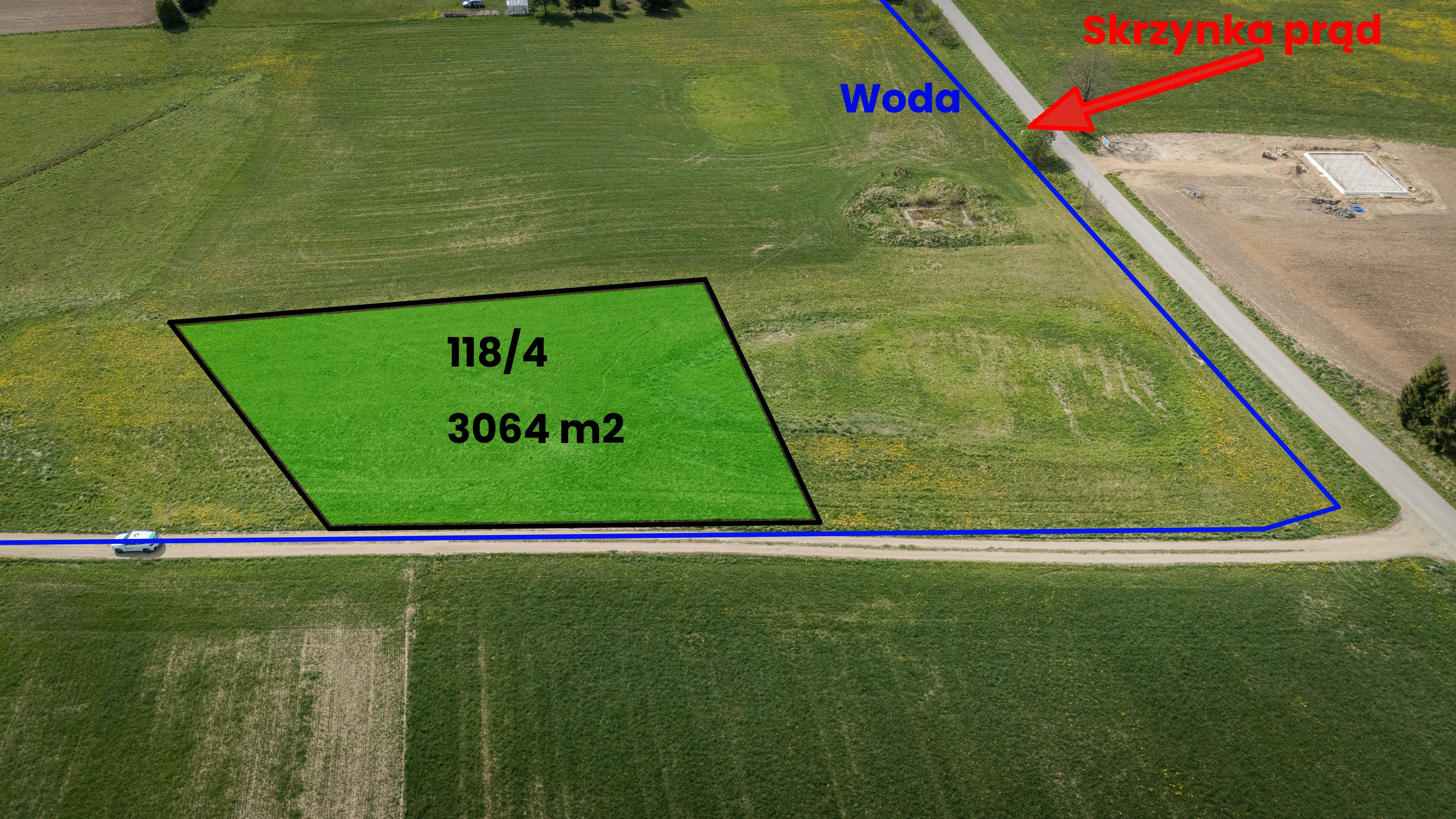 Exceptional plot with a view of the lake and forest - Ділянка - Продаж - Lidzbarski, Lidzbark Warmiński / Blanki