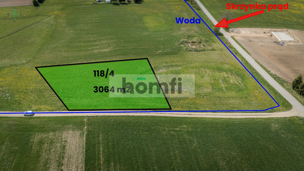 Exceptional plot with a view of the lake and forest - Plot - Sale - Lidzbarski, Lidzbark Warmiński / Blanki