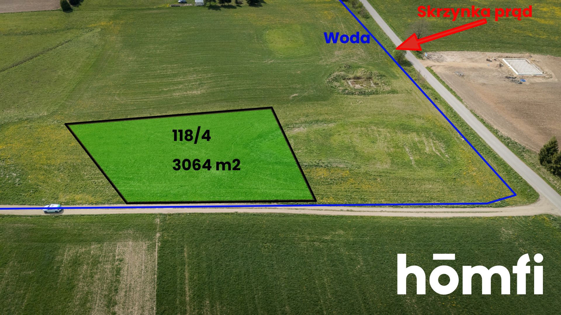 Exceptional plot with a view of the lake and forest - Plot - Sale - Lidzbarski, Lidzbark Warmiński / Blanki