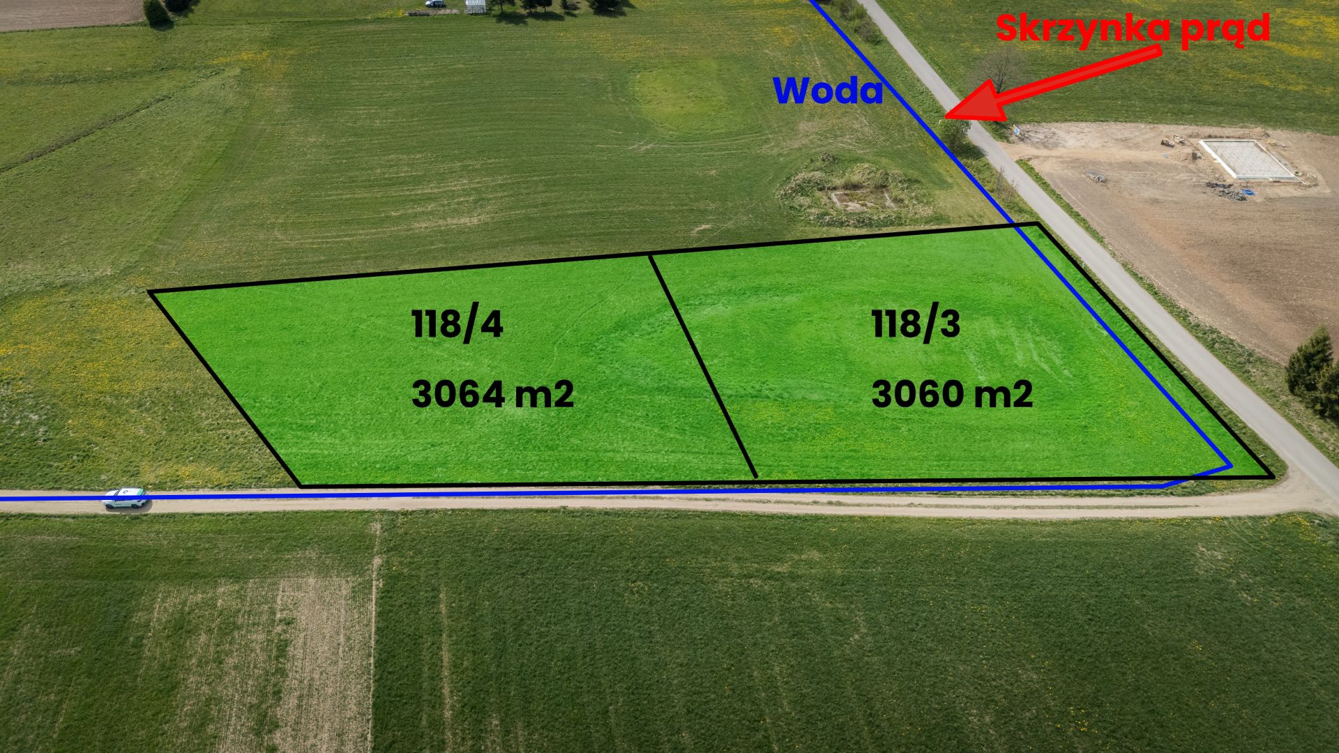 Exceptional plot with a view of the lake and forest - Ділянка - Продаж - Lidzbarski, Lidzbark Warmiński / Blanki