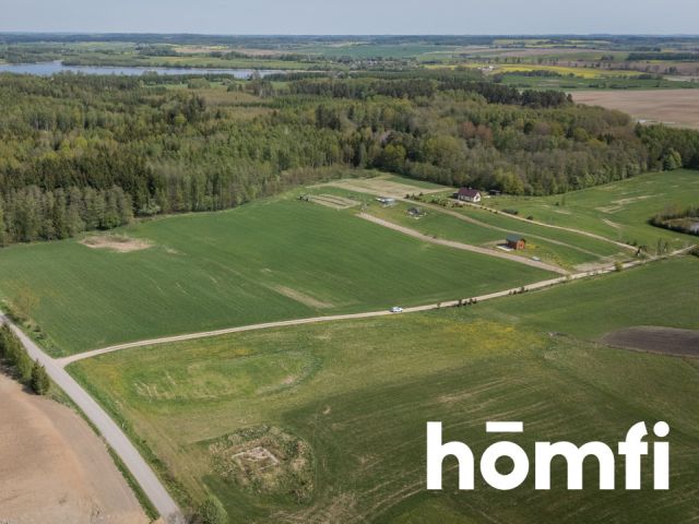 Exceptional plot with a view of the lake and forest - Plot - Sale - Lidzbarski, Lidzbark Warmiński / Blanki