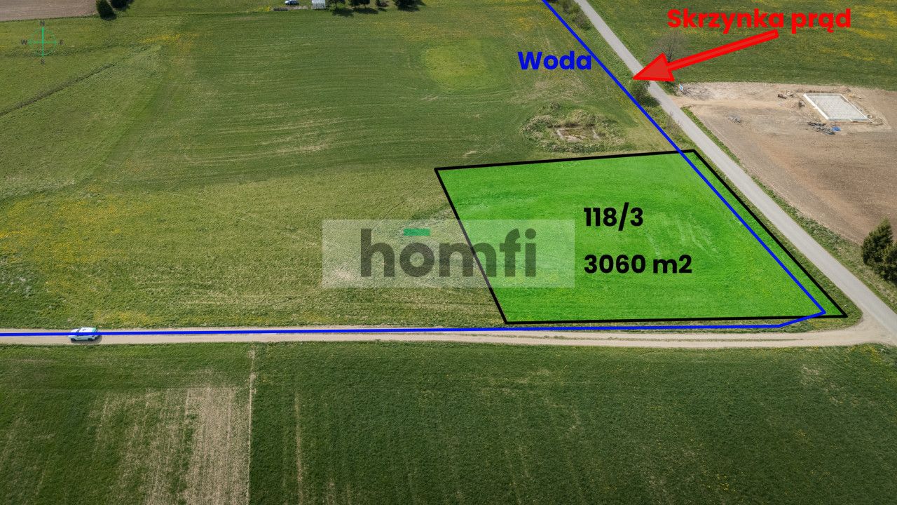 Exceptional plot with a view of the lake and forest - Ділянка - Продаж - Lidzbarski, Lidzbark Warmiński / Blanki