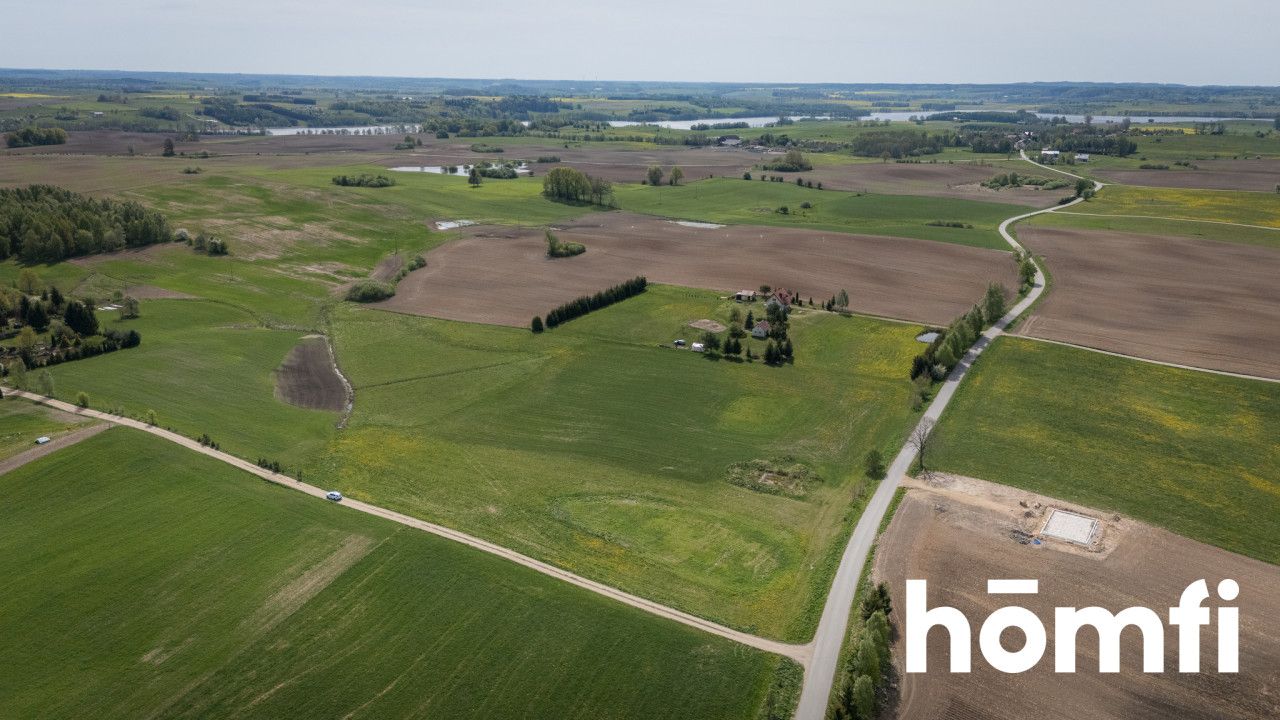 Exceptional plot with a view of the lake and forest - Plot - Sale - Lidzbarski, Lidzbark Warmiński / Blanki