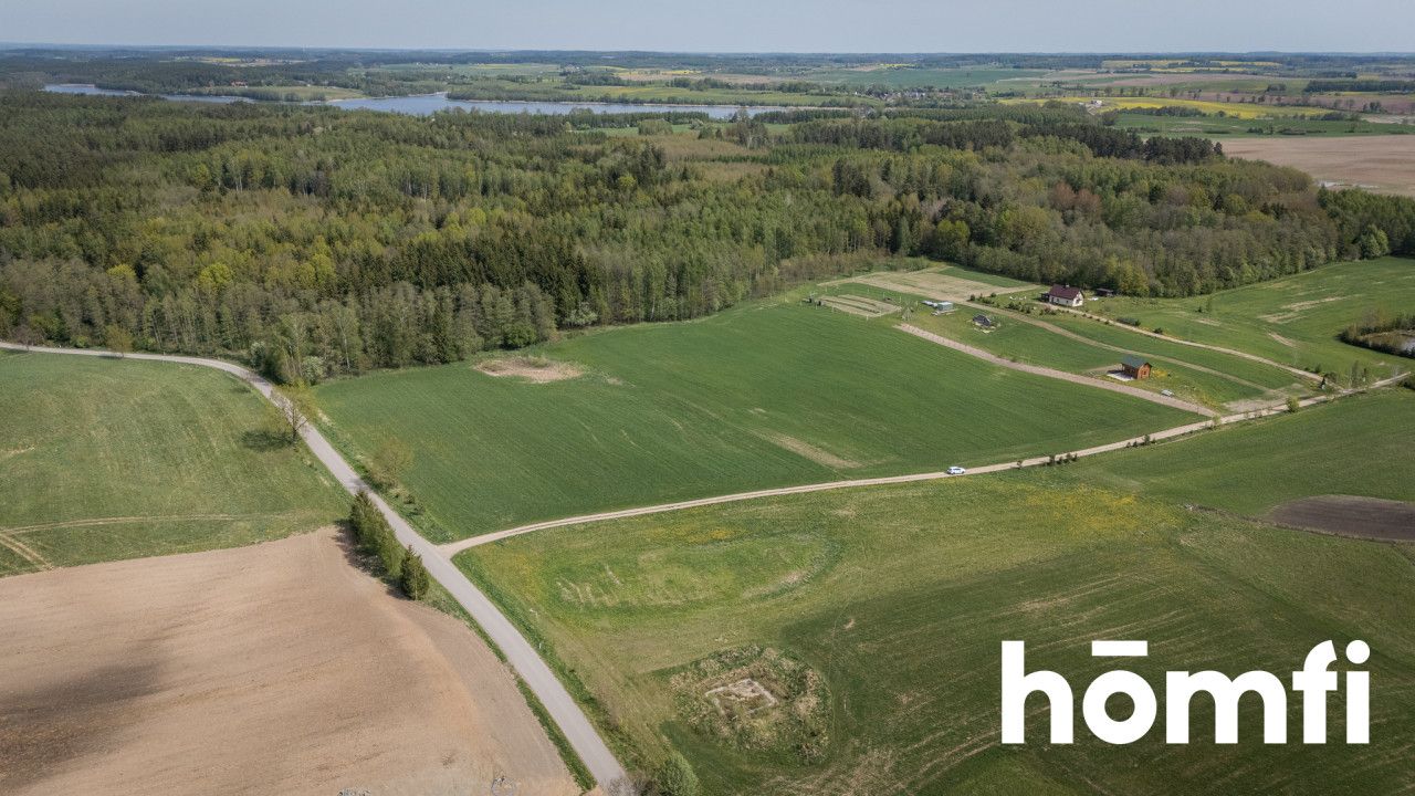 Exceptional plot with a view of the lake and forest - Plot - Sale - Lidzbarski, Lidzbark Warmiński / Blanki