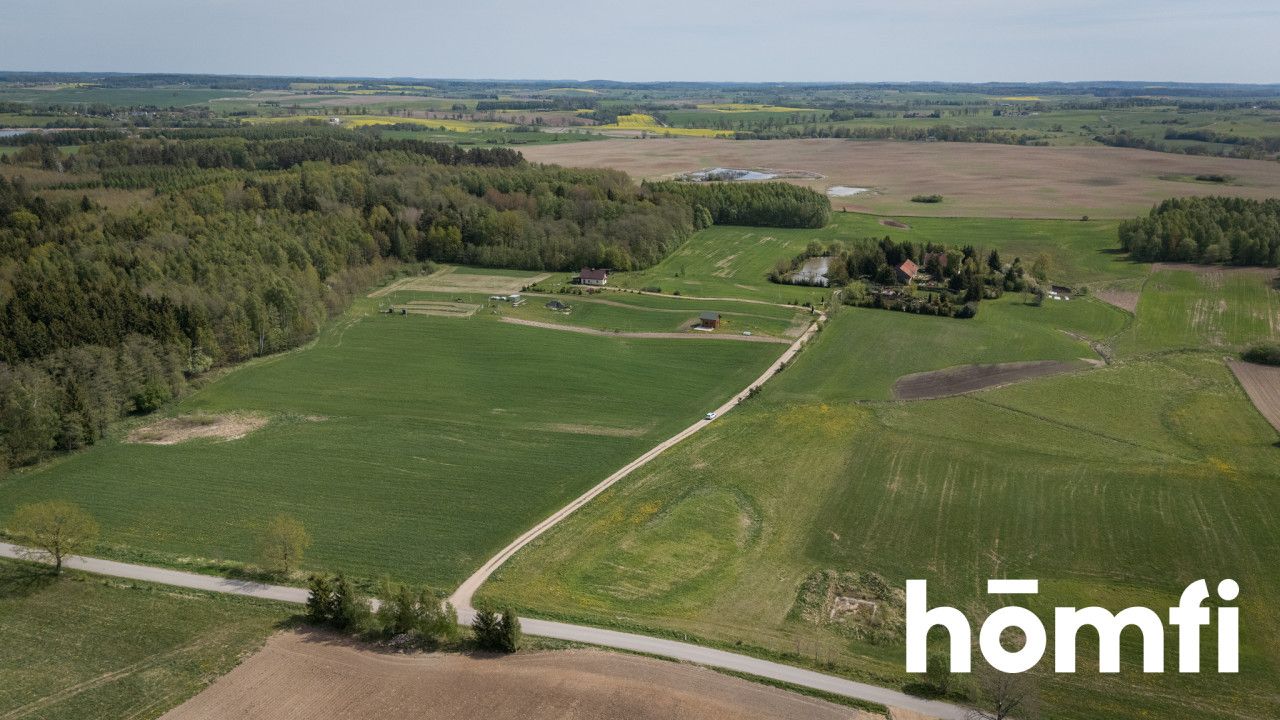 Exceptional plot with a view of the lake and forest - Plot - Sale - Lidzbarski, Lidzbark Warmiński / Blanki