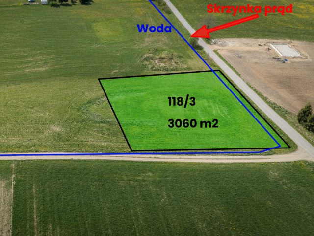 Exceptional plot with a view of the lake and forest - Ділянка - Продаж - Lidzbarski, Lidzbark Warmiński / Blanki