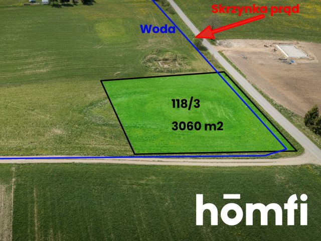 Exceptional plot with a view of the lake and forest - Plot - Sale - Lidzbarski, Lidzbark Warmiński / Blanki