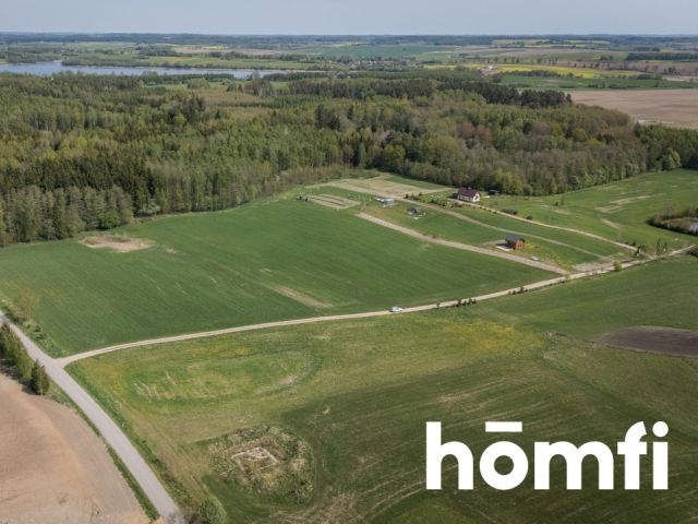 Exceptional plot with a view of the lake and forest - Ділянка - Продаж - Lidzbarski, Lidzbark Warmiński / Blanki