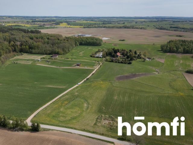 Exceptional plot with a view of the lake and forest - Ділянка - Продаж - Lidzbarski, Lidzbark Warmiński / Blanki
