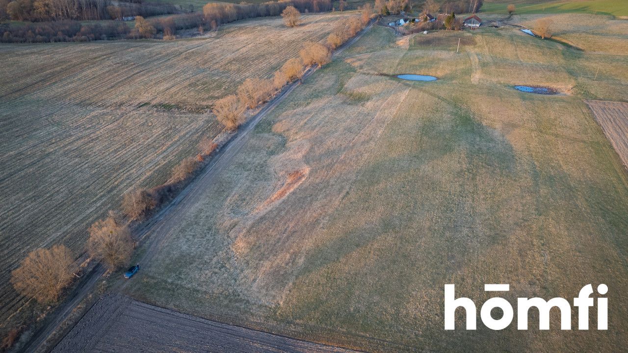 Exceptional plot with views of fields and forests - Plot - Sale - Lidzbarski, Lidzbark Warmiński / Redy