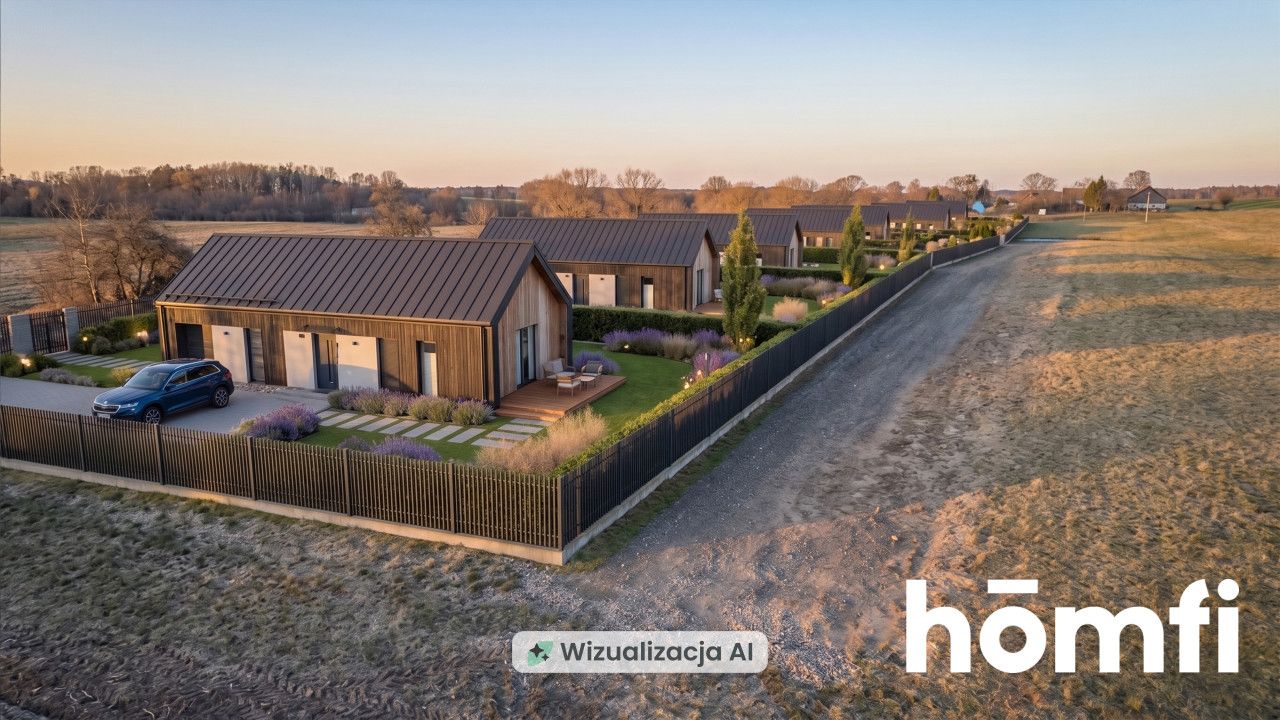 Exceptional plot with views of fields and forests - Plot - Sale - Lidzbarski, Lidzbark Warmiński / Redy