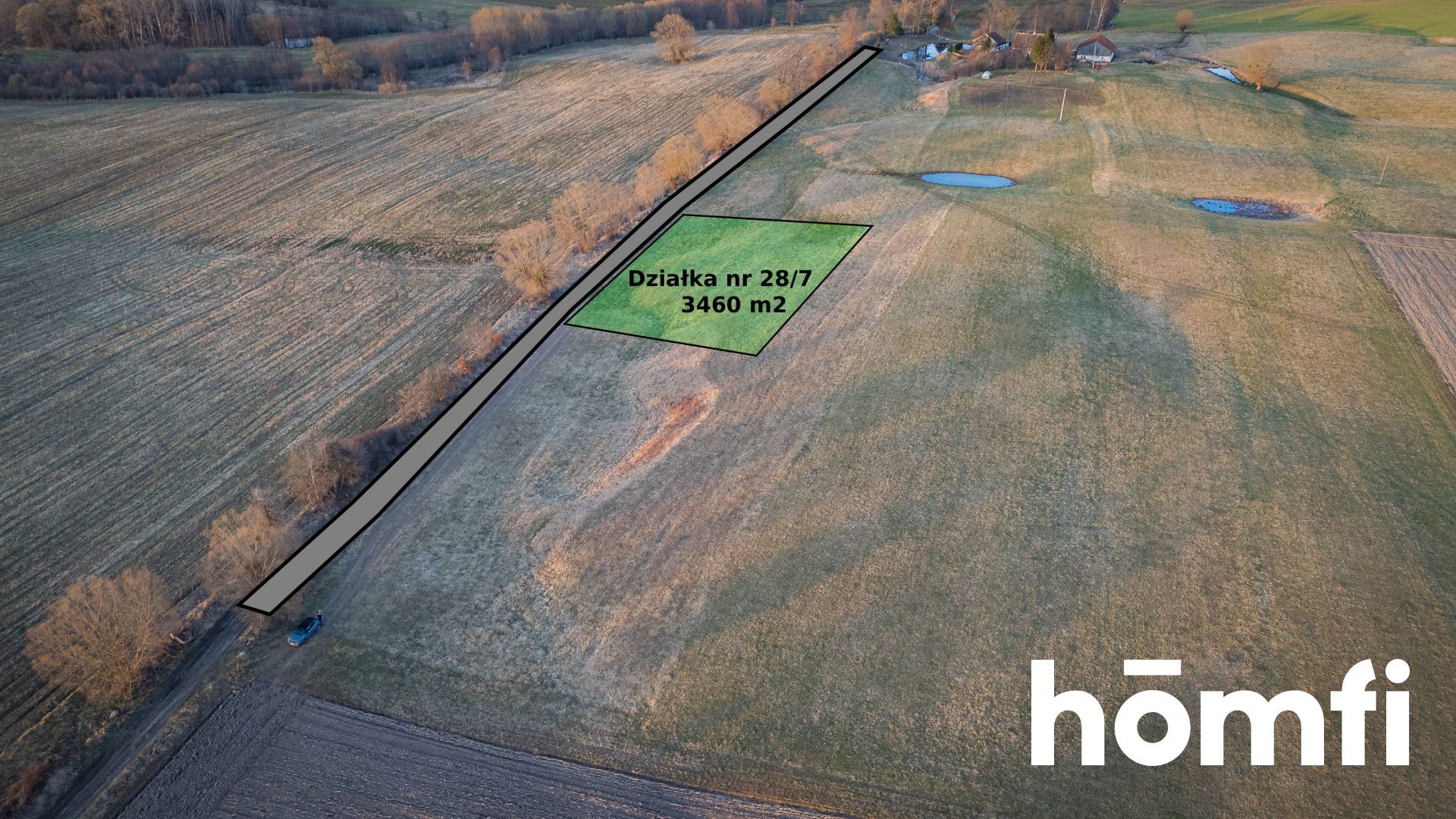 Exceptional plot with views of fields and forests - Ділянка - Продаж - Lidzbarski, Lidzbark Warmiński / Redy