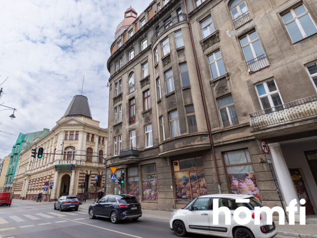 Mieszkanie do wynajęcia w centrum Łodzi w zabytkowej kamienicy z windą – wysokie 3,8 m, sztukaterie, idealne na biuro, kancelarię lub mieszkanie - Mieszkanie - Wynajem - Łódź