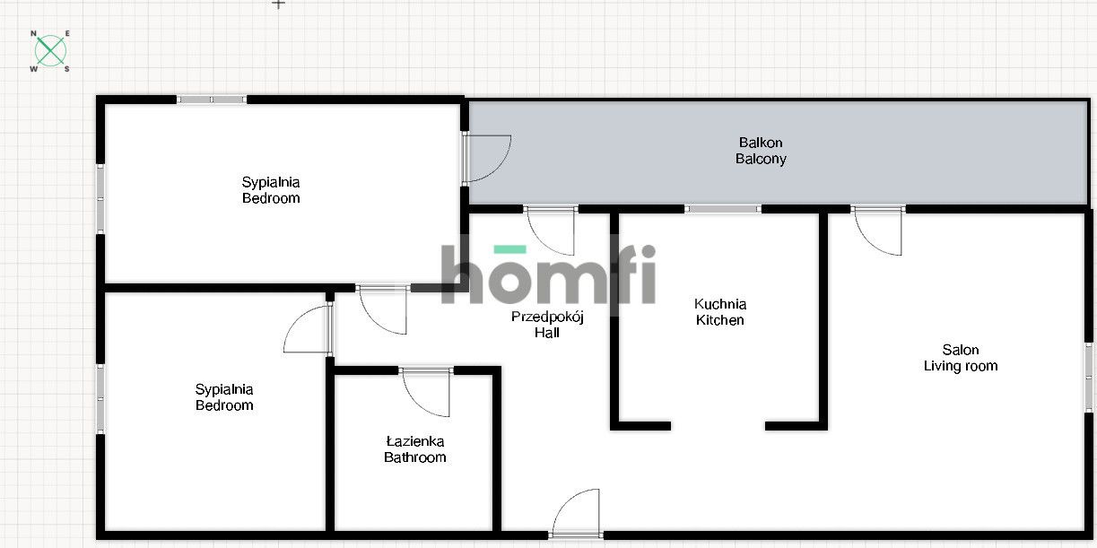 3-pokojowe mieszkanie ul. Babiego Lata - Krzyki - Mieszkanie - Wynajem - Wrocław, Krzyki / Klecina