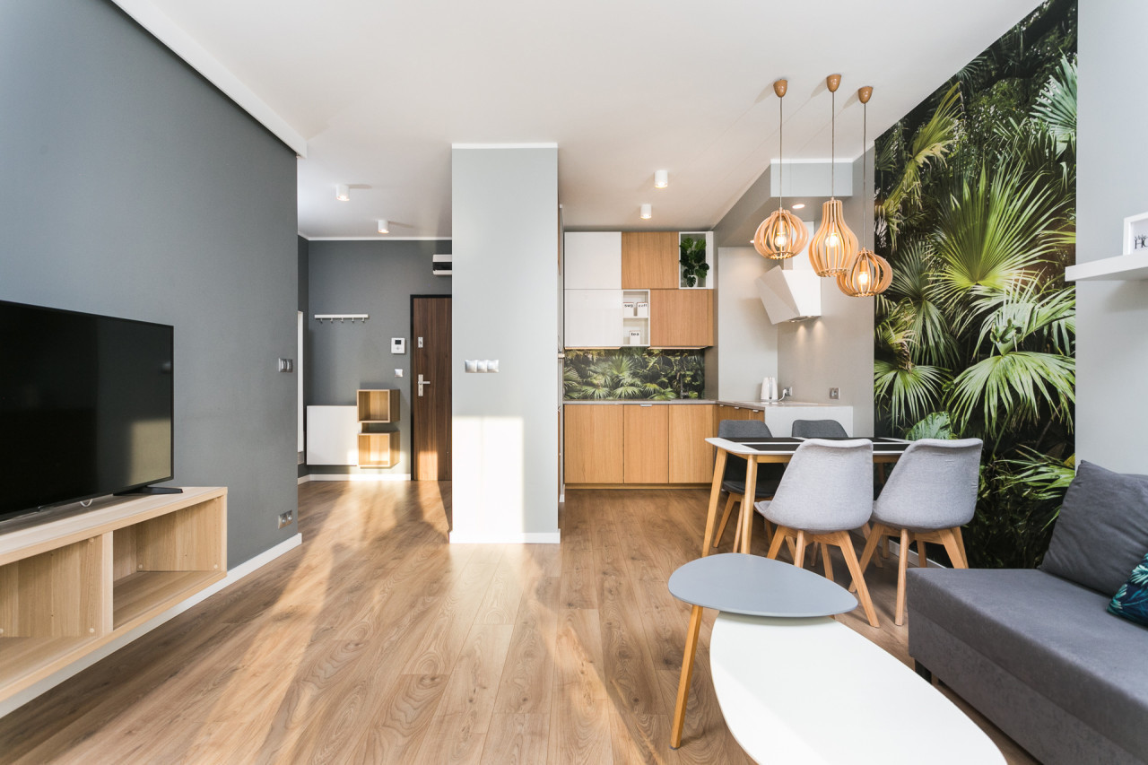 Airconditioned, modern flat in center/ GK/ Dworzec Główny/ UEK - Apartment - Rent - Kraków, Śródmieście / Stare Miasto