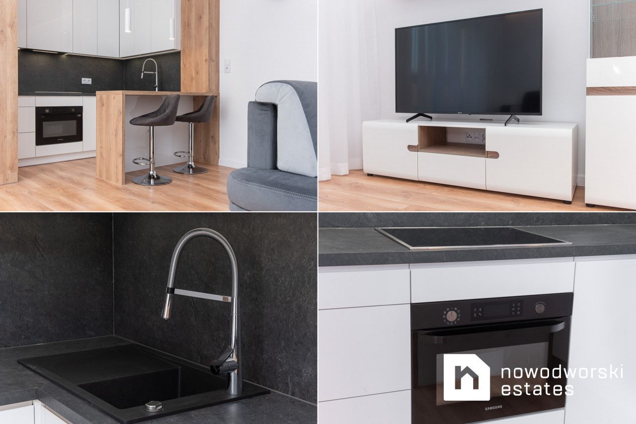 2 pokoje | najwyższe piętro | Port Popowice | Balkon | Miejsce postojowe i komórka lokatorska - Mieszkanie - Wynajem - Wrocław, Fabryczna