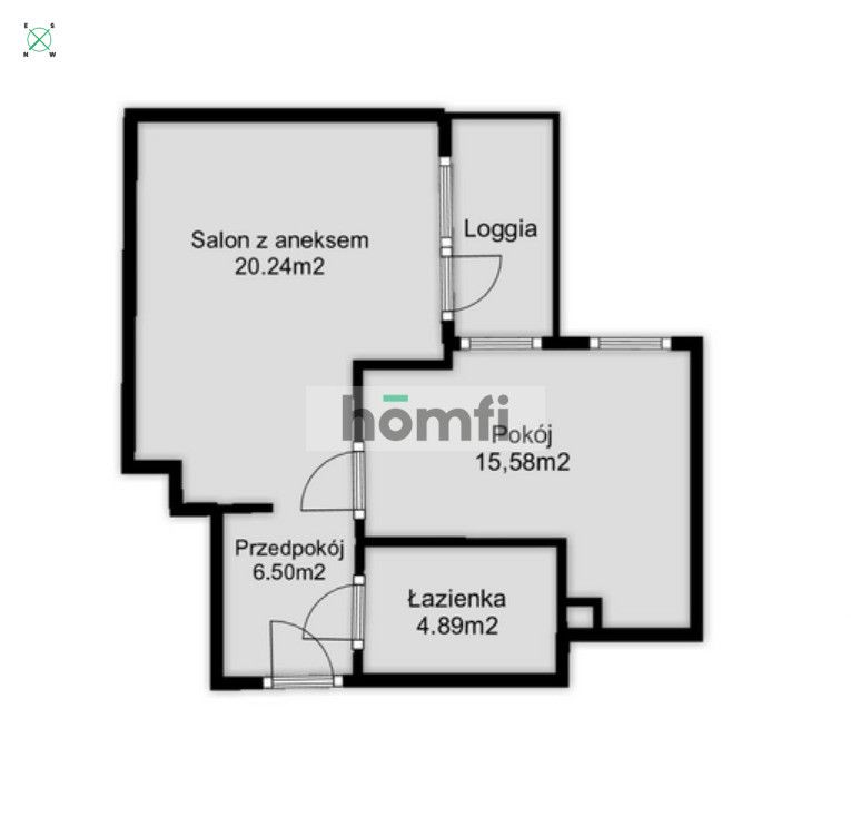 2-room 47 m² | 2023 | Grzegórzecka - Apartment - Sale - Kraków, Śródmieście / Grzegórzki