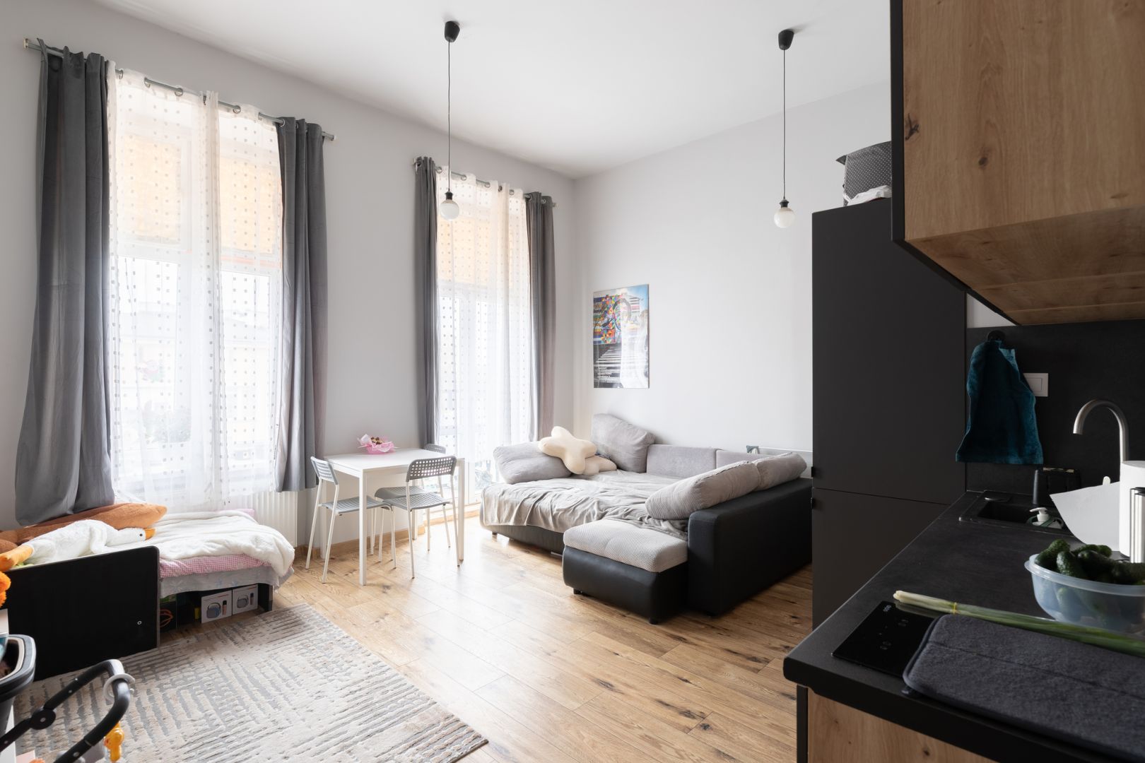 Turnkey investment – 4 studio flats with existing tenants - Apartment - Sale - Łódź, Polesie