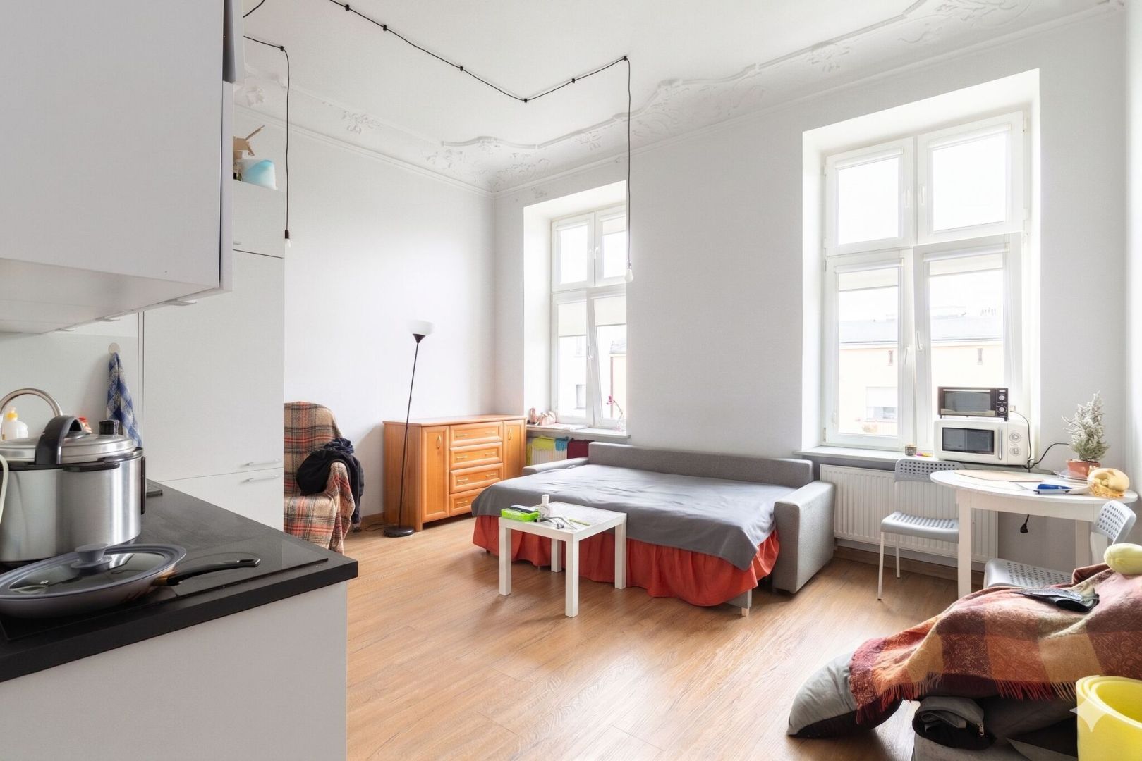 Turnkey investment – 4 studio flats with existing tenants - Apartment - Sale - Łódź, Polesie