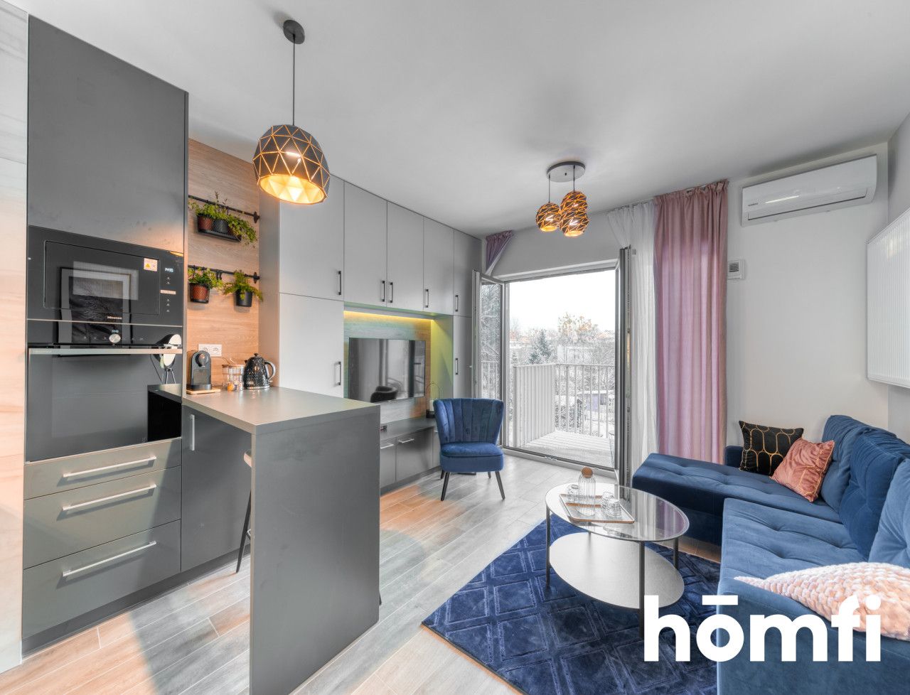 Nowoczesna kawalerka blisko Manufaktury - Mieszkanie - Wynajem - Łódź, Bałuty