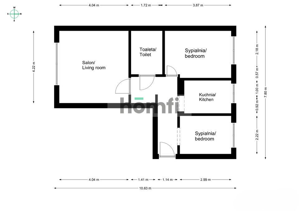 3 rooms | renovated | gated parking - Apartment - Sale - Bielsko-Biała, Wapienica