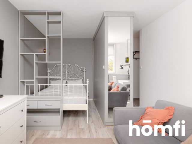 Kawalerka z wydzieloną sypialnią w centrum - Квартира - Оренда - Wrocław, Krzyki