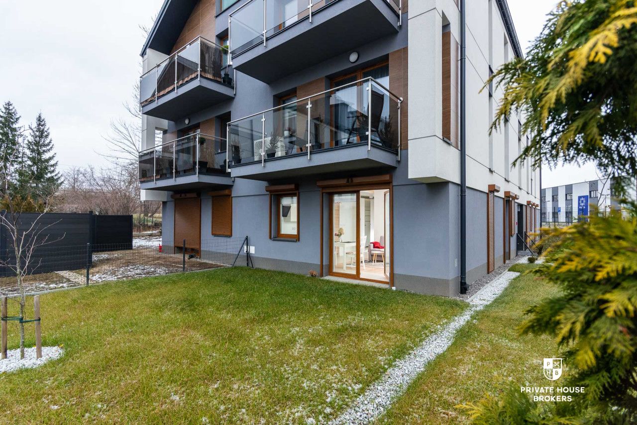 Modern 1-Bedroom Apartment with Private Garden – Łokietka 213 - Apartment - Rent - Kraków, Krowodrza / Prądnik Biały