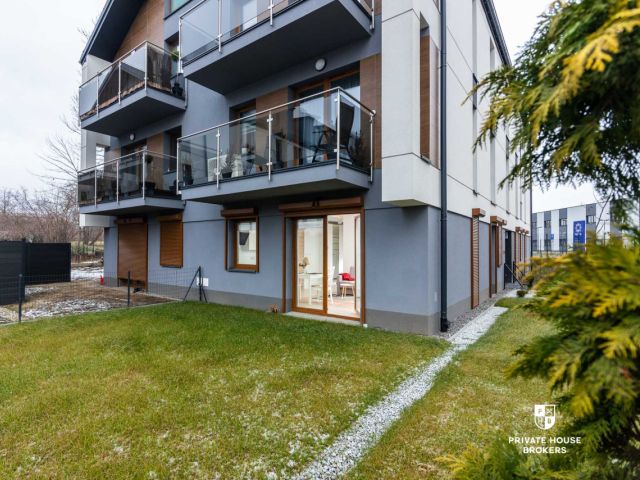 Modern 1-Bedroom Apartment with Private Garden – Łokietka 213 - Apartment - Rent - Kraków, Krowodrza / Prądnik Biały