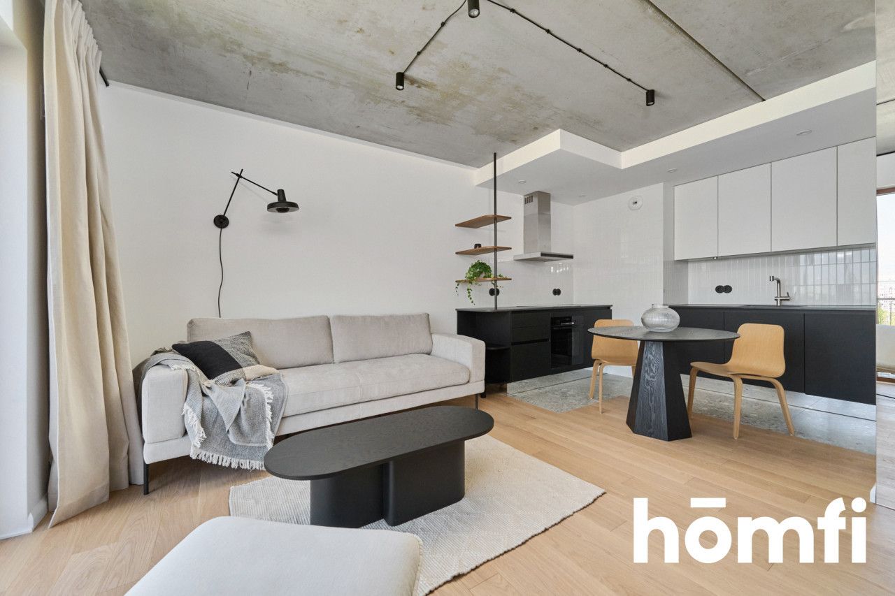 New apartment with view 43 m2 Drukarska Krzyki - Apartment - Rent - Wrocław, Krzyki