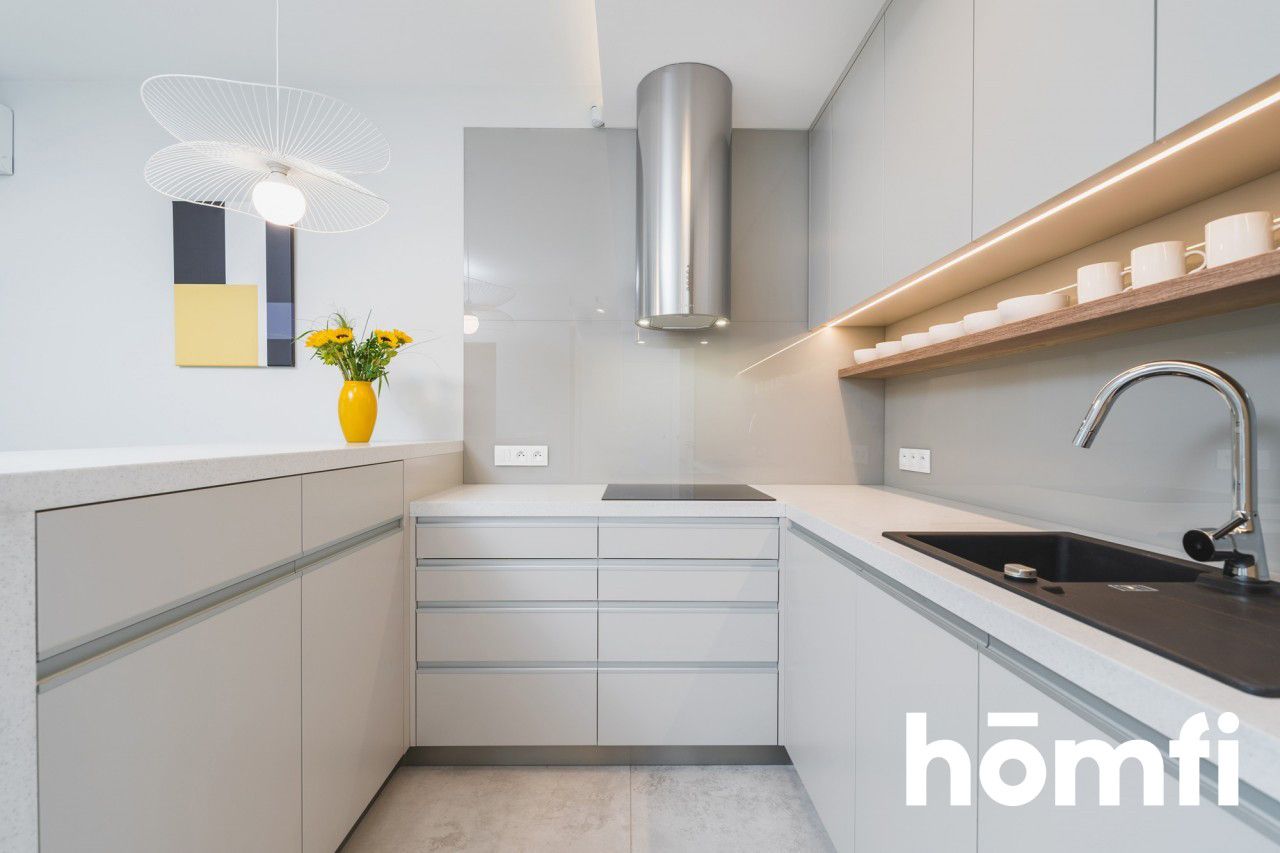 Onebedroom apartment 4th floor Wiślane Tarasy 2.0 - Apartment - Rent - Kraków, Śródmieście / Grzegórzki