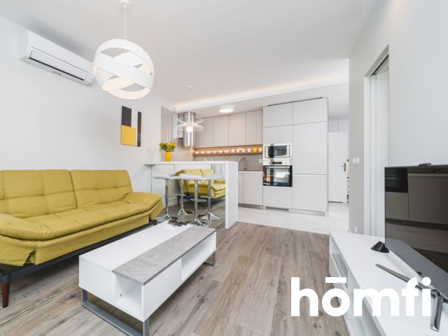 Onebedroom apartment 4th floor Wiślane Tarasy 2.0 - Apartment - Rent - Kraków, Śródmieście / Grzegórzki