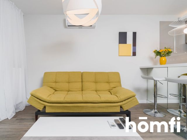 Onebedroom apartment 4th floor Wiślane Tarasy 2.0 - Apartment - Rent - Kraków, Śródmieście / Grzegórzki