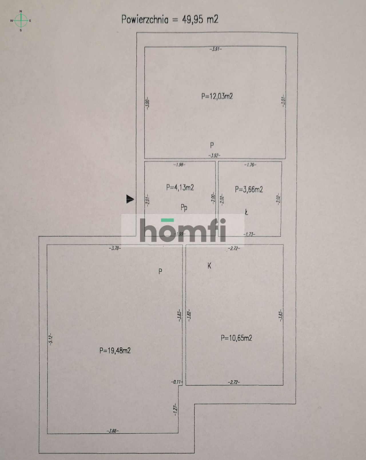 Mieszkanie 2-pokojowe | ul.Jaracza (Ołbin) - Mieszkanie - Wynajem - Wrocław, Śródmieście / Ołbin