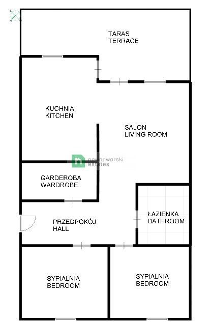 3-rooms apartment in Olimpia Port - Apartment - Rent - Wrocław, Psie Pole / Swojczyce