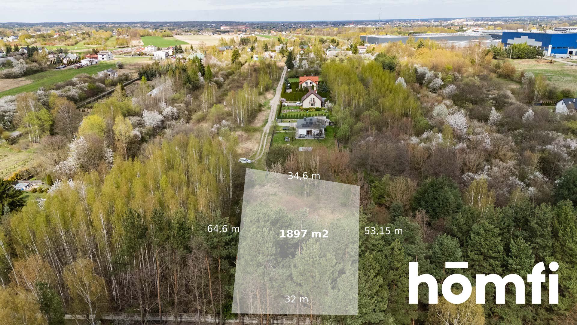 A plot in Wośniki, peaceful area - Plot - Sale - Radom, Wośniki