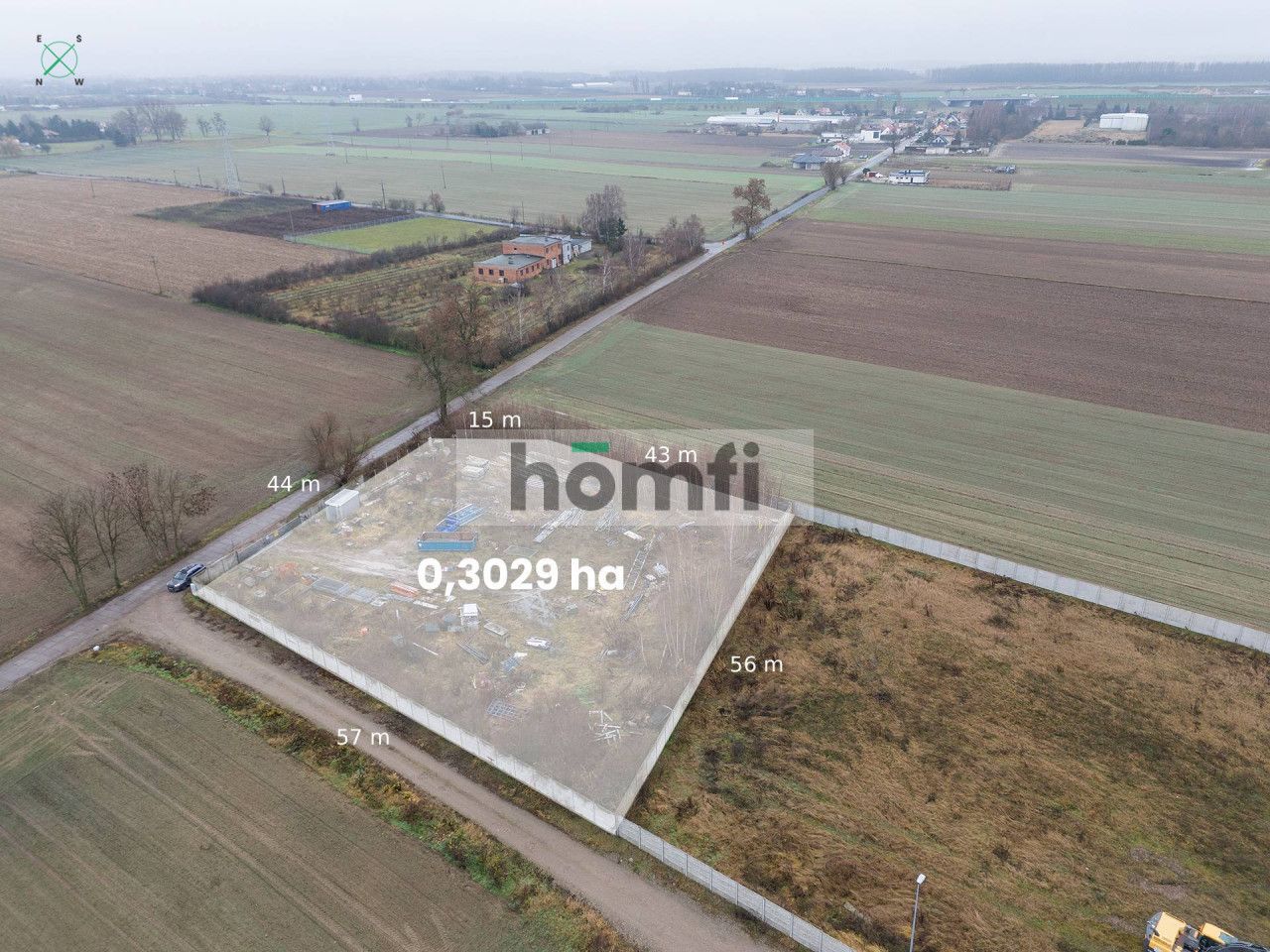 WORKSHOP PLOT WITH A HALL CONCEPT - Ділянка - Продаж - Poznań, Nowe Miasto / Garaszewo