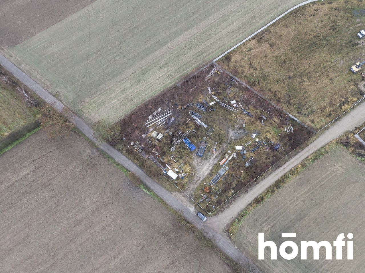 WORKSHOP PLOT WITH A HALL CONCEPT - Ділянка - Продаж - Poznań, Nowe Miasto / Garaszewo