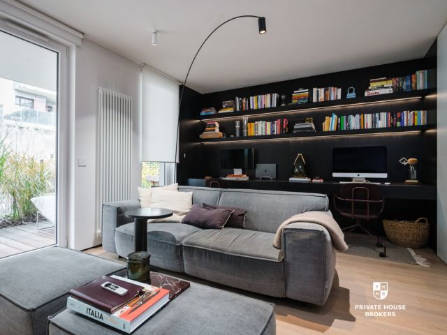 Unique one-bedroom apartment with a garden in an investment with a private park for residents - Wielicka Garden - Apartment - Sale - Kraków, Podgórze / Podgórze