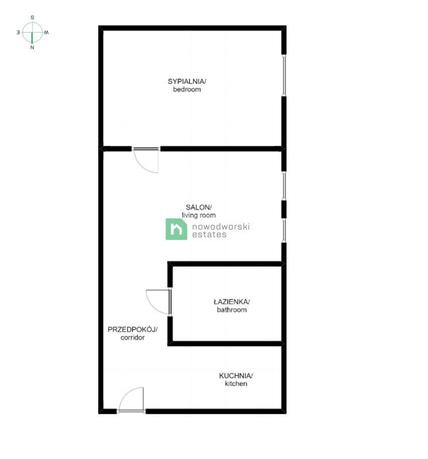 For rent 2 room apartment 55m² Kremerowska, Old Town - Apartment - Rent - Kraków, Śródmieście / Stare Miasto