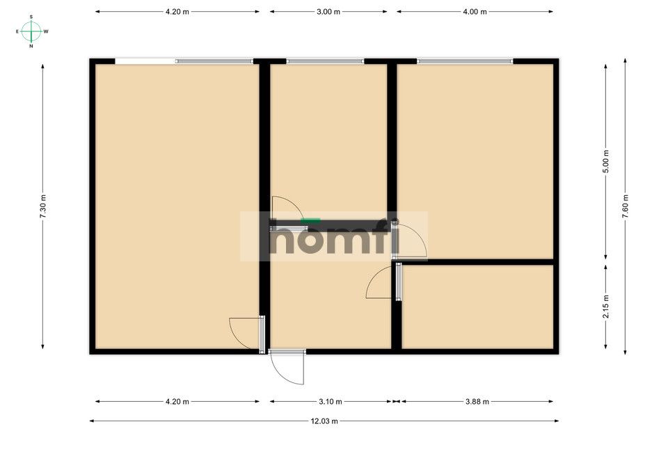 Two-room apartment Oliwa, Tatrzańska Street - Квартира - Оренда - Gdańsk, Oliwa