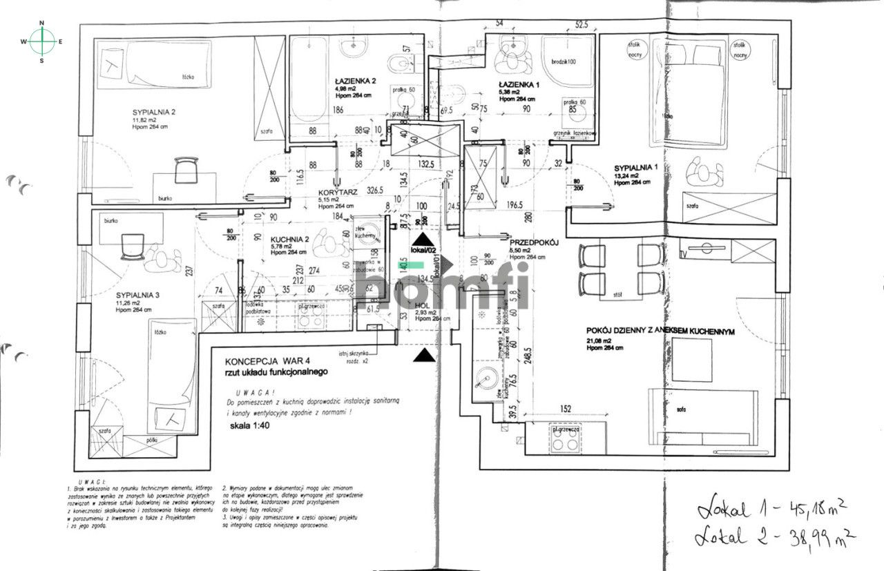 For sale: 4-room apartment in Naramowice - Квартира - Продаж - Poznań, Stare Miasto / Naramowice