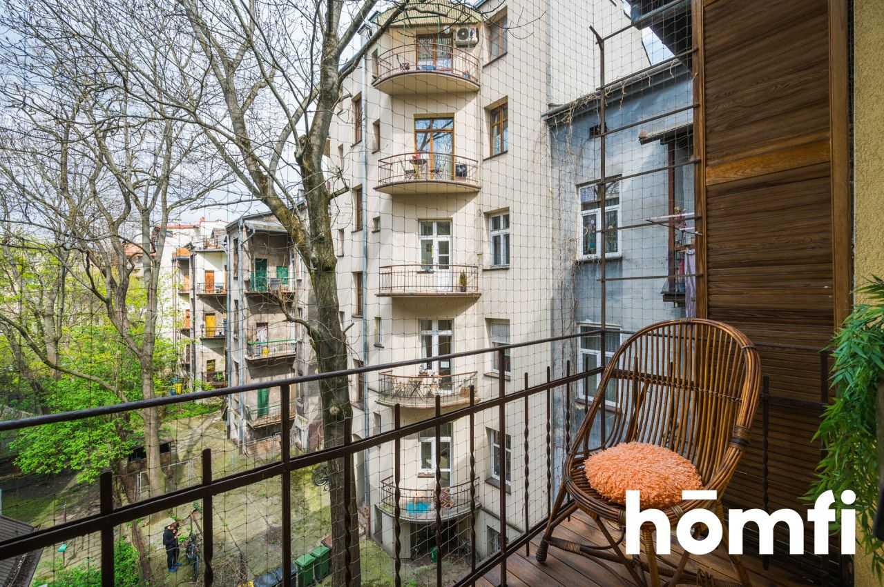 Spacious two-room apartment with a balcony, Szlak Street - Apartment - Rent - Kraków, Śródmieście / Stare Miasto