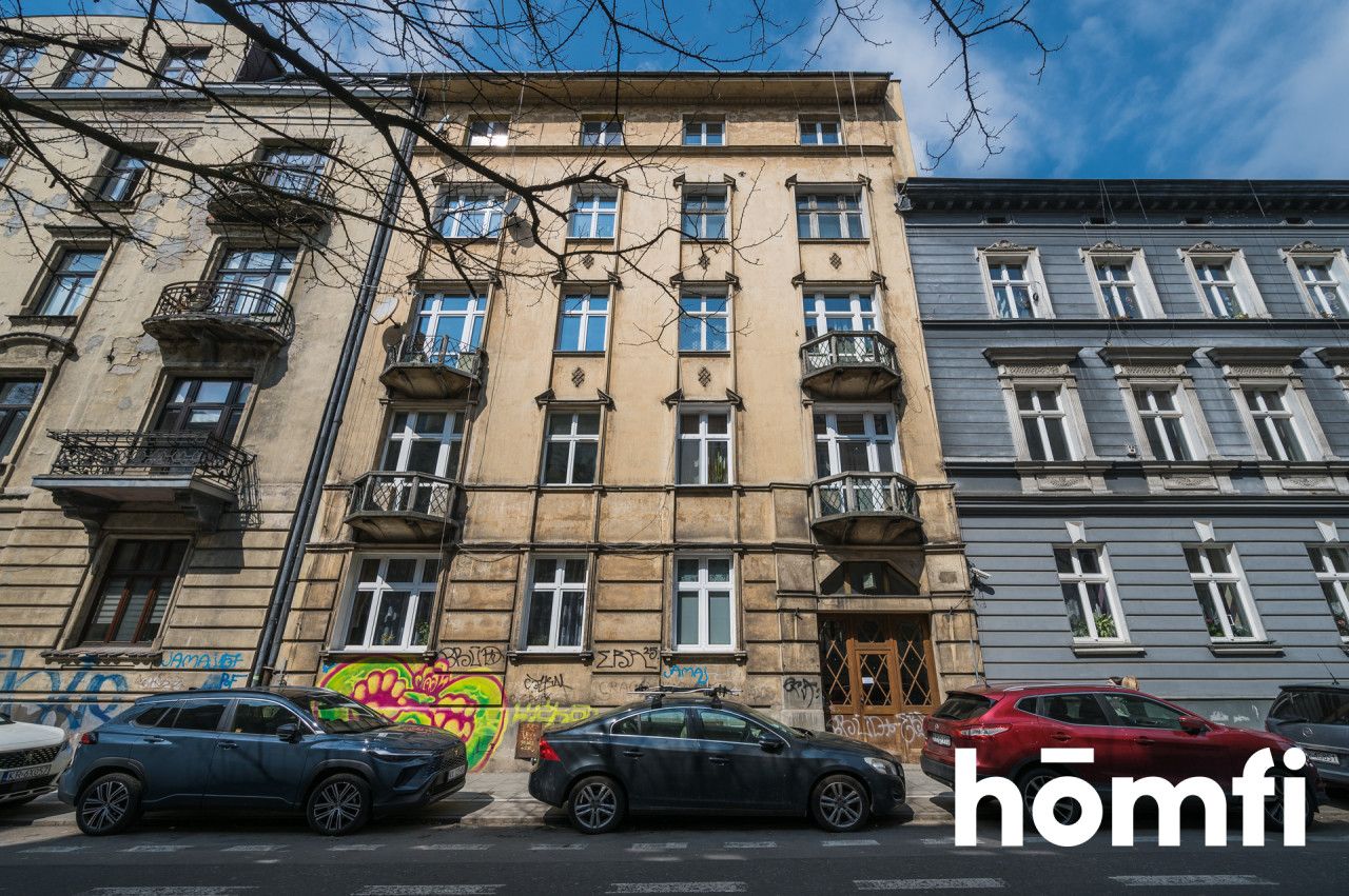 Spacious two-room apartment with a balcony, Szlak Street - Apartment - Rent - Kraków, Śródmieście / Stare Miasto