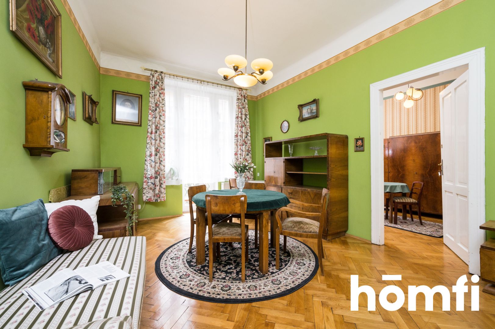 Spacious two-room apartment with a balcony, Szlak Street - Apartment - Rent - Kraków, Śródmieście / Stare Miasto