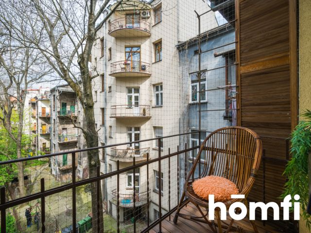 Spacious two-room apartment with a balcony, Szlak Street - Apartment - Rent - Kraków, Śródmieście / Stare Miasto