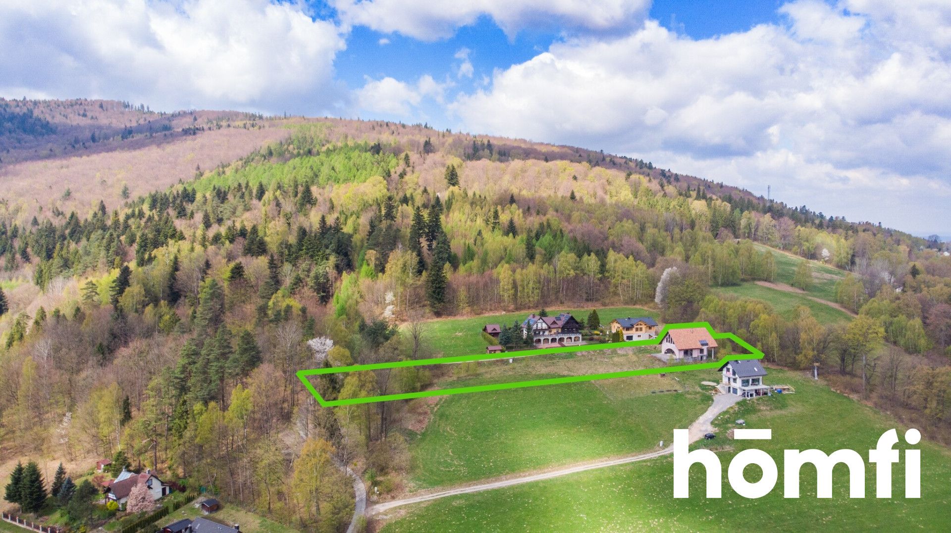 DOM Z WIDOKIEM NA GÓRY Z DZIAŁKĄ 3373 m2 BRENNA - Dom - Sprzedaż - Cieszyński, Brenna