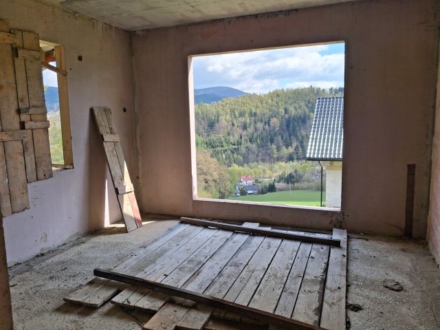 HOUSE WITH A MOUNTAIN VIEW WITH A PLOT OF 3373 m2 BRENNA - Дім - Продаж - Cieszyński, Brenna