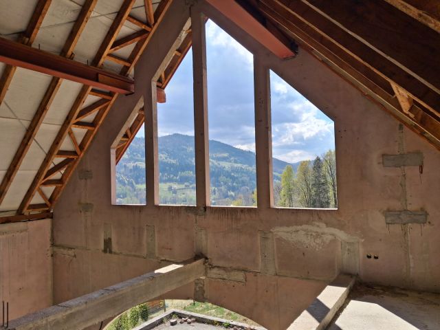 HOUSE WITH A MOUNTAIN VIEW WITH A PLOT OF 3373 m2 BRENNA - Дім - Продаж - Cieszyński, Brenna