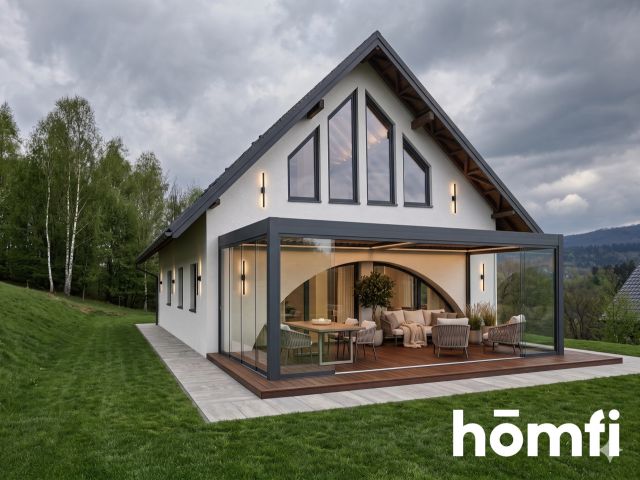 HOUSE WITH A MOUNTAIN VIEW WITH A PLOT OF 3373 m2 BRENNA - Дім - Продаж - Cieszyński, Brenna
