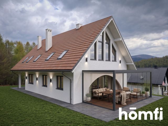 HOUSE WITH A MOUNTAIN VIEW WITH A PLOT OF 3373 m2 BRENNA - Дім - Продаж - Cieszyński, Brenna